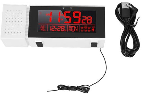 AUNMAS LED Digital Clock with Motion Sensor Night Light, Adjustables Backlit Alarm Clock for Kids Students