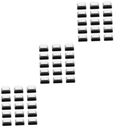 DIYEAH 60stücke Teiliges Leere Stempelkissen Quadratische Wiederverwendbare Farb-Stamp Pads Für Scrapbooking Basteln Und Fingerabdruckkunst