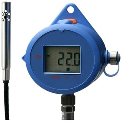 HEXEH TV-4505 Temperatur- und Luftfeuchtigkeitslogger mit Display und dazugehöriger Sonde