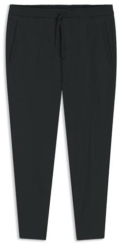 BOSS Herren T Flex Tapered-Fit Hose aus wasserabweisendem Stretch-Gewebe Schwarz001 46