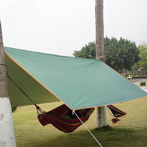 Outdoor3x3m 3x4m 3X5m Sonnenmarkise wasserdichte Auto Schatten Sonnenschirm Garten Strand Regenschirm Reise Camping Zelt Tarp Sonnenschirm wasserdichte Tragbare Plane(Size:3x5m)
