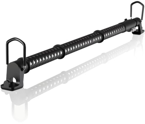 UEGHNS Cintre de voiture télescopique réglable de 86,4 à 135,4 cm pour voitures, camions, SUV, camping-cars, crapauds, camping-cars, caravanes (86,4 à 135,4 cm)