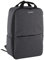 Anello Flöten-Rucksack, mattes Finish, 3 Innentaschen mit Reißverschluss, Vorder- und Rückseite, Dunkelgrau