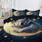 SYHIEGO Koala Bettdecke 135x200 4 Jahreszeiten, Mond und Stern Ganzjahresdecke 135 x 200, Weiche Bettdecke Ohne Bezug, Waschbare Bettdecken Galaxie Nachthimmel Steppdecke Schlafdecke, G&4