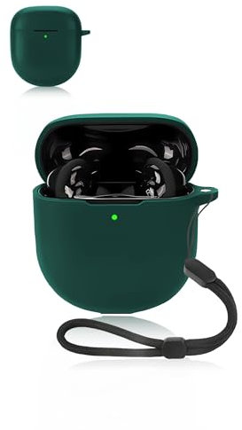 Schutzhülle für Bose QuietComfort Ultra Wireless Noise Cancelling Ohrhörer, weiche Silikonhülle mit wasserdicht, stoßfest und kratzfest, ideal für den täglichen Schutz, Grün