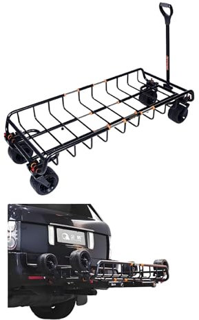 OZTSR Universeller modularer Anhängerkupplungs-Lastenträger mit patentiertem Quick-Switch-System und Diebstahlsicherung, kompatibel mit Toyota RAV4, Corolla Cross, C-HR, werkzeuglose Installation for