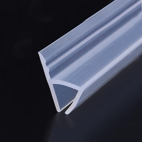IRCKONCI Guarnizione for Box Doccia A Forma di H, Guarnizione Impermeabile for Porta Doccia, Lunga 2 Metri, for Box Doccia, Porte in Vetro E Box Doccia(8mm)