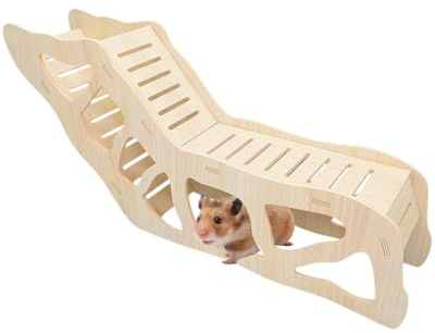 LEEQBCR Hámster Escalando La Escalera Juguete de Escalera Trepadora para Hamster Jaula de Puente para Hámsteres Jerbos Ratones y Animales pequeños