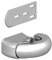 Gatemate 5660752 BZP P36 Catches Ken Ham Gate, Silver, 75 mm