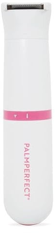 Clio Palmperfect Bikini-Trimmer, Doppelklingen, Blades, Haarentfernung für alle Körperteile