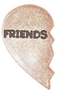 crocs Unisex-Erwachsene Glitter Friends Schuhanhänger, Mehrfarbig (-)