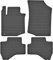 AGCPdirect Gummi Matten Fußmatten Passgenau 4-teilig Set für Citroen C1 2005-2014 und Peugeot 107 2005-2014 und Toyota Aygo 2005-2014