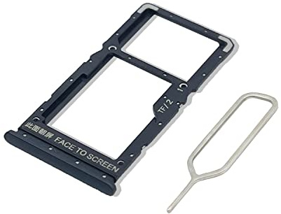 Eonpam Tarjeta SIM Bandeja para (Xiaomi Redmi Note 10 5G) Calidad Original Reemplazo Ranura Tarjeta SD Bandeja con Pin Tarjeta SIM(Gris)