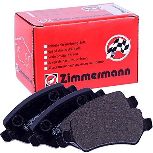 ZIMMERMANN 25841.140.1 Bremsbelagsatz Bremsbeläge Hinten Foto entspricht Lieferumfang Kompatibel mit FORD Fiesta Mk7 Schrägheck