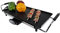 Bastilipo - Plancha de asar antiadherente vulcano fast Table Chef VFT-2000, 2000W - 26 X 46cm, recoge grasas