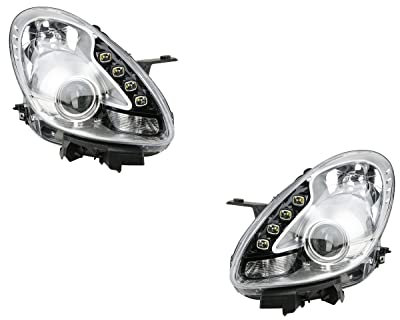 Johns, Scheinwerfer Satz passend für Alfa Romeo Scheinwerfer Giulietta 04/10- H7/H1 Set links & rechts
