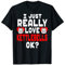 Süße Kettlebell in Herz I Love Kettlebells OK T-Shirt