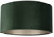 Uniqq Lampenschirm Velours Dunkelgrün Ø 50 cm - 25 cm hoch