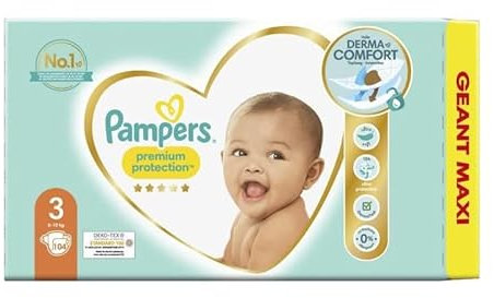 PAMPERS Premium Protection Taille 3 - 104 Couches