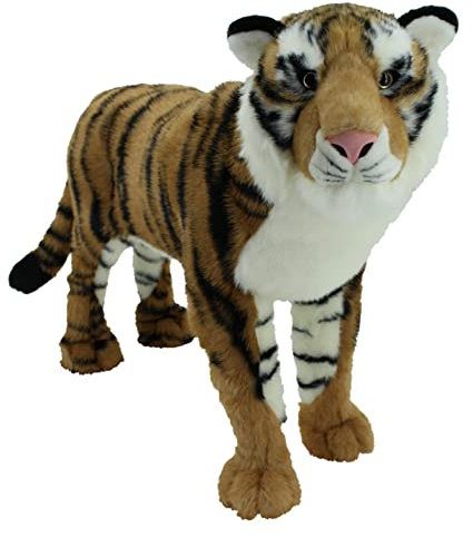 Sweety Toys Premium Edition 13685 Spielzeug Tiger Tim der Tiger zum Reiten Stehtier Standtier