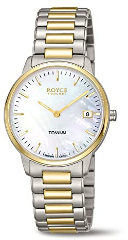Boccia Damen Analog Uhr mit Titanium Armband 3341-02