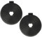 vhbw 2x filtro de carbón activado reemplaza 40078254, 61801236, 61801262, D1C, D4C, ZUB 881 para campanas cocina - 20 cm