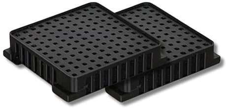MSH | Activated Carbon Filter for Liebherr Refrigerators 9096989 9882429 9882460, Power Cooling, Fresh Air, x2 Pieces