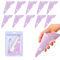 Luxiremi Weibliches Urinal, 10 Stück, Einweg-Papier-Urinal für Frauen, tragbar, wasserdicht, Urinal, stehend, Urinal, Trichter für Schwangere, Verwundete, Reisen, Camping, Outdoor-Aktivitäten