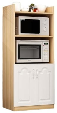 LICONG-2020 Tableware Cabinet Sideboard Cabinet Modern Simple Oven Cabinet Multifunctional Storage Locker Side Cabinet Cupboard Kitchen Shelf Double Door cabinet (Size : L)