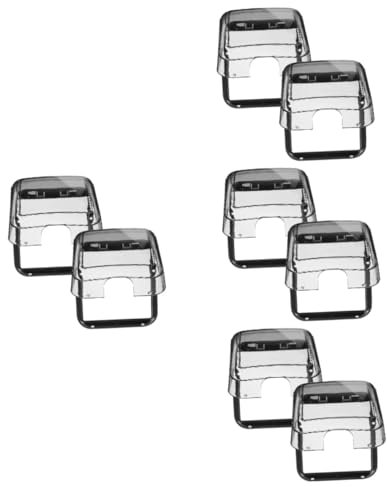 OSALADI 8stücke Wandsteckdosenabdeckung Selbstklebend Wasserdichtes Schutzcover Für Innen Und Außenanwendungen Für Küche Garten Balkon Und Mehr Elegantes Design Mit Starker Haftung