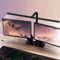 MELIFO Curved Monitor Light Bar, 3 Color Modes, Stepless Dimming, USB Powered, Black