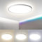 OTREN Plafonnier LED Rond 28W, Éclairage de Plafond 3000K 4000K 6500K, 3240LM Lumiere Moderne, Luminaires Intérieur pour Salon, Chambre, Cuisine, Salle de Bain, IP44, Φ30CM