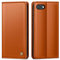 AIMOYU Handyhülle für iPhone SE Hülle,Premium Lederhülle Schutzhülle Tasche für iPhone 7 Hülle Wallet Kartenfach Standfunktion Klappbar Flip Case für iPhone 8 Hülle,Orange