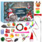 Weihnachts-Katzen-Adventskalender 2024-12/24er Set Katzenspielzeug, Federspielzeug für Katzen und Spielzeugmäuse - Weihnachtskalender für Katzen, Countdown Xmas Geschenk für Kitten (2)