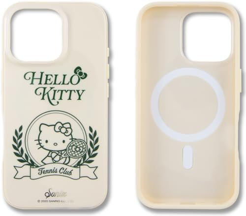 Sonix x Sanrio Phone Case for iPhone 16 Pro | Compatible with MagSafe | 10ft Drop Tested | Hello Kitty Tennis