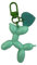 Porte-clés chien ballon, décoration de sac, décoration de voiture, porte-clés couple (vert)