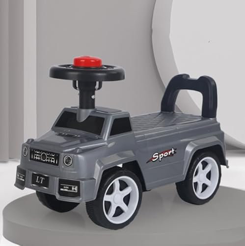 OHMG Rutschfahrzeug für drinnen und draußen,Bobby car,Kinderfahrzeug mit Flüsterreifen im modernen Design,Rutschauto ab 1 Jahr für Kinder,Mercedes lauflernhilfe mit Hupe und Motorengeräuschen