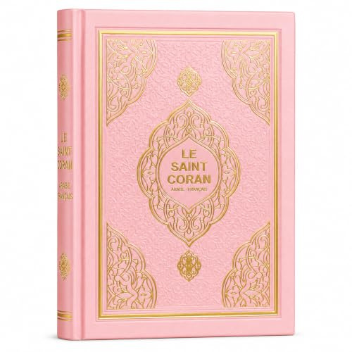 mirazak -Coran Arabe-Français -avec QR Code Audio - Traduction et Sens des Versets - Idéal pour la Lecture Quotidienne et Le Ramadan (Rose)
