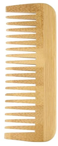 Peine de Madera, Peine de Bambú Natural, Peine de Madera Duradero, Peine para El Pelo, Peine para Hombres y Mujeres