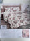 Antiche Tradizioni GF Ferrari Primavera, Trapuntina 100GM Matrimoniale Floreale in Microfibra, 260x260 cm, Bianco con Rose