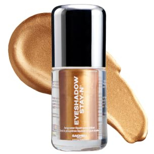Sacheu Liquid Eyeshadow STAY-N, Buildable & Blendable, Sun-LIT | Creamy & pigment-packed formula, longwear, crease-proof, no fallout, infused with hyaluronic acid, vegan