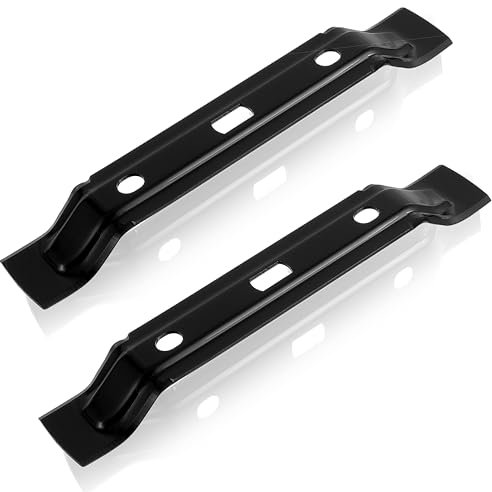 CDDCWZ 2 pièces 20 cm lames de tondeuse robot compatibles avec Stihl robot tondeuse iMOW RMI 422 422P 422PC RMI422 P C lames de tondeuse robot lames de rechange en acier inoxydable (noir)