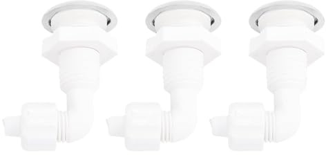 SPYMINNPOO Spa-Luftstrahldüse, Robuste PVC-Blasenmassage-Badewannendüse, 3 Stück, für Pool