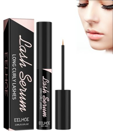 Lashcare Natürliches Wimpernserum ohne Hormone - Für schnelleres Wimpernwachstum, Intensiv längere & dichtere Wimpern - Pflegendes Lash Serum