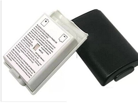 Sungpunet Replacement Battery Shell PACK Case Cover Holder for microsoft XBOX 360 Wireless Controller White