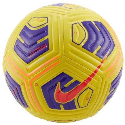 NIKE CU8047-720 ACADEMY Recreational soccer ball Unisex YELLOW/VIOLET Size 3