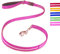 Hundeleine aus Nylon [Das Original] 1 m LED Leine für Beste Sichtbarkeit im Dunkeln passend für alle Leuchthalsbänder & LED Hundehalsbänder – Führleine mit Licht für kleine und große Hunde