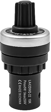 ANCLLO Potentiometer LA42DWQ-22 10K Ohm Frequenzwandler IP65 VSD VFD Widerstand Variable Geschwindigkeit Drive Drehpotentiometer 22mm