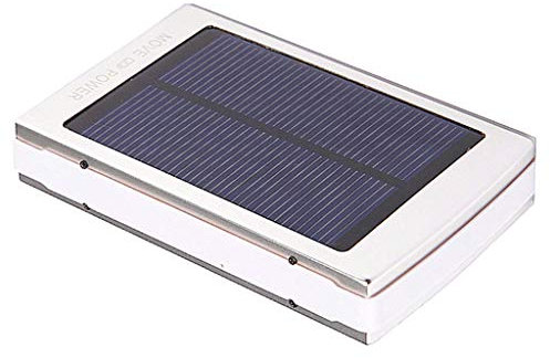 Yushu (Kein Akku 18650 Solar Power Bank Ladegerät DIY Box Case LED kompatibel für Xiao-mi Moblie Phone Power Pover Bank 20.000 mAh