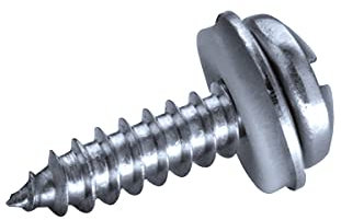 GOEBEL® - 500 x Linsenblechschrauben mit Dichtscheibe (Ø x L) 4,2 x 13 mm Edelstahl C1 GOEBEL silber GL mit EPDM Scheibe Linsenkopf Innenvierkant - Linsenkopfschrauben - Blechschrauben